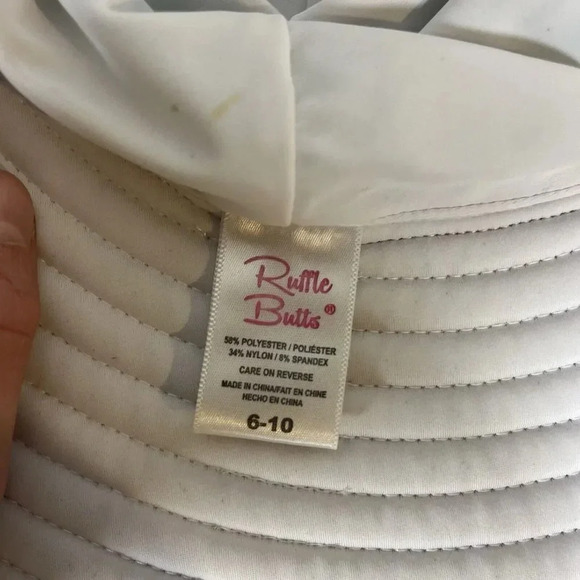 Mint Green & White Striped Wide Brim Sun Hat Beach Summer Protection Foldable - Picture 4 of 8